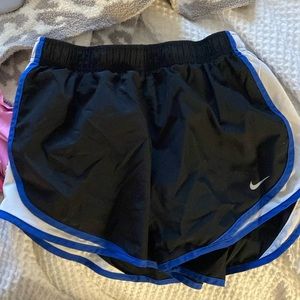 Black and blue Nike shorts- size M